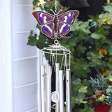 Purple Emperor Butterfly Windchime