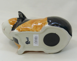 Quail Ceramics: Money Box: Guinea Pig. Multi Coloured
