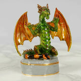 Juliana: Trinket Box. Treasured Trinkets: Roaring Green Dragon