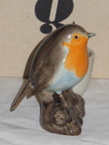 Quail Ceramics: Egg Cup With Robin