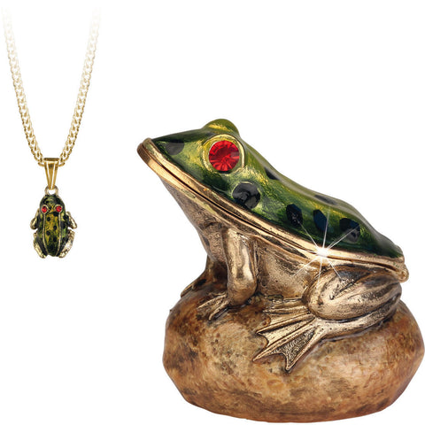 Arora Design Trinket Box Hidden Secrets Frog
