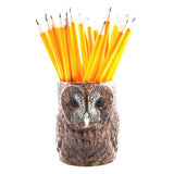 Quail Ceramics: Pencil Pot: Tawny Owl