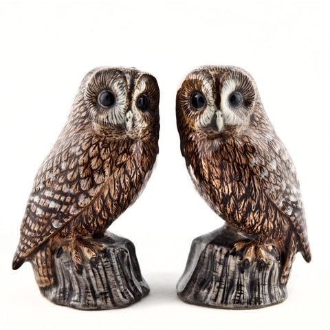 Quail Ceramics: Salt & Pepper Pots; Tawny Owls