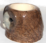 Quail Ceramics: Face Egg Cup: Tawny Owl