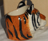 Quail Ceramic: Face Egg Cup: Tiger