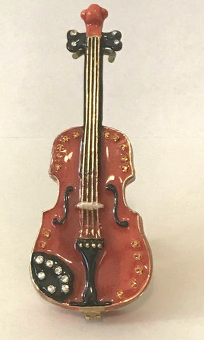 Arora Design Trinket Box Hidden Treasures Violin