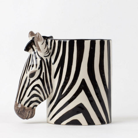 Quail Ceramics: Pencil Pot: Zebra