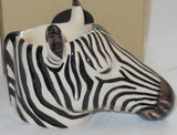 Quail Ceramics: Face Egg Cup: Zebra