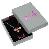 WISH FASHION JEWELLERY - Enamelled Bee Necklace