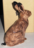 Quail Ceramics: Figurine: 4 inch Hare Sitting